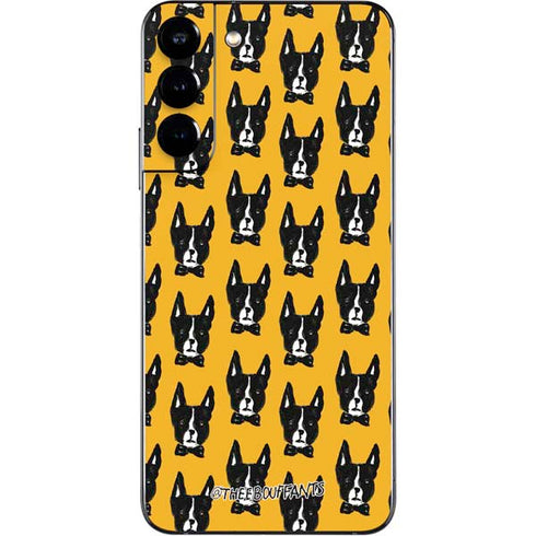 Bouffants and Broken Hearts Boston Terrier Galaxy S22 Plus Skin